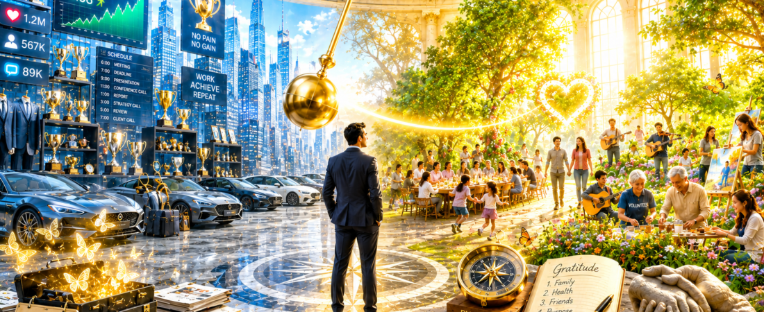 The Happiness Trap: Why Chasing Success Doesn’t Always Lead to a Meaningful Life