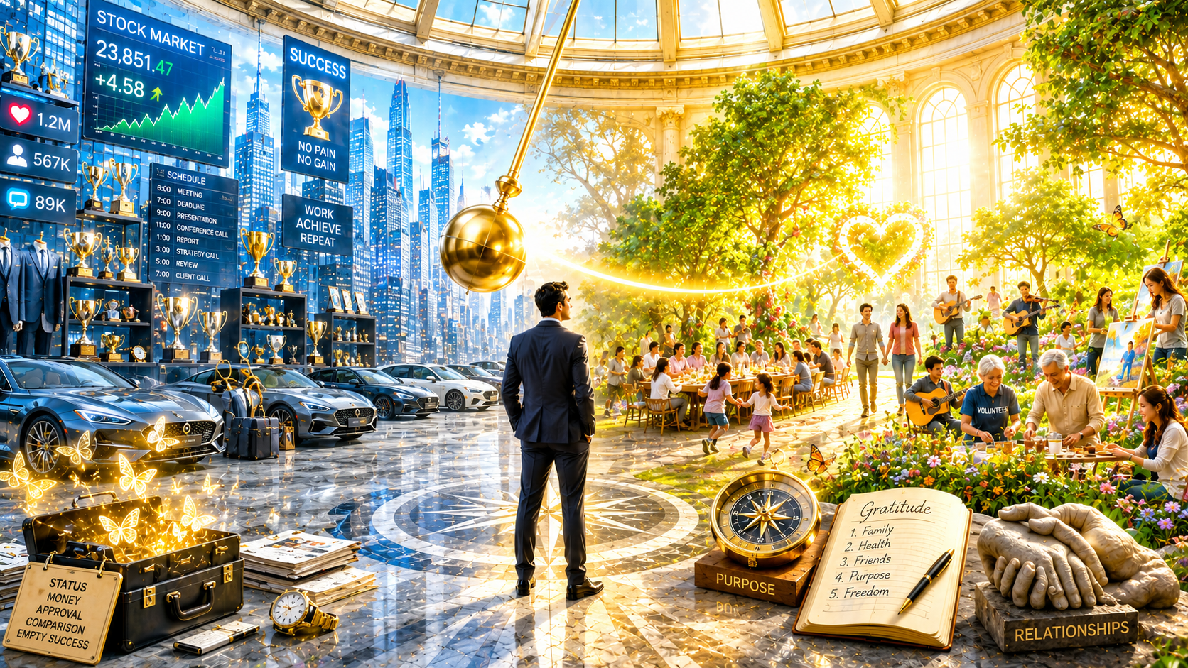 The Happiness Trap: Why Chasing Success Doesn’t Always Lead to a Meaningful Life