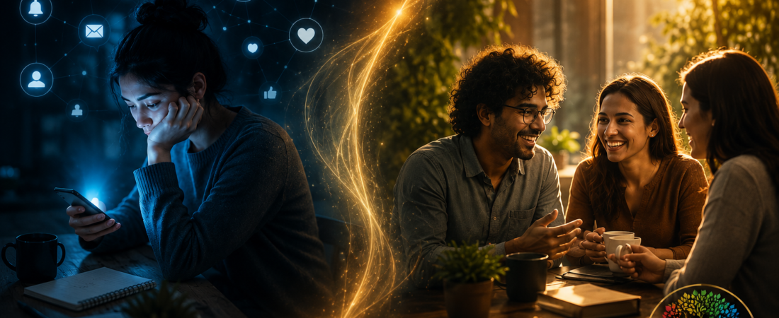 The Human Connection Crisis: Why We’re More Connected Yet Feeling More Alone