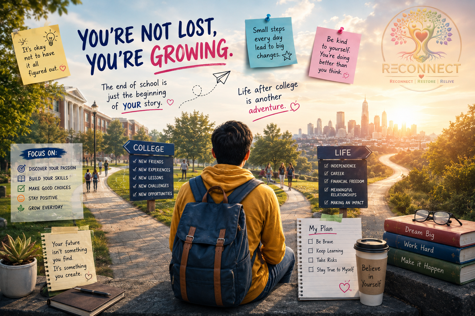 You’re Not Lost — You’re Growing: A Teenager’s Guide to Life After School