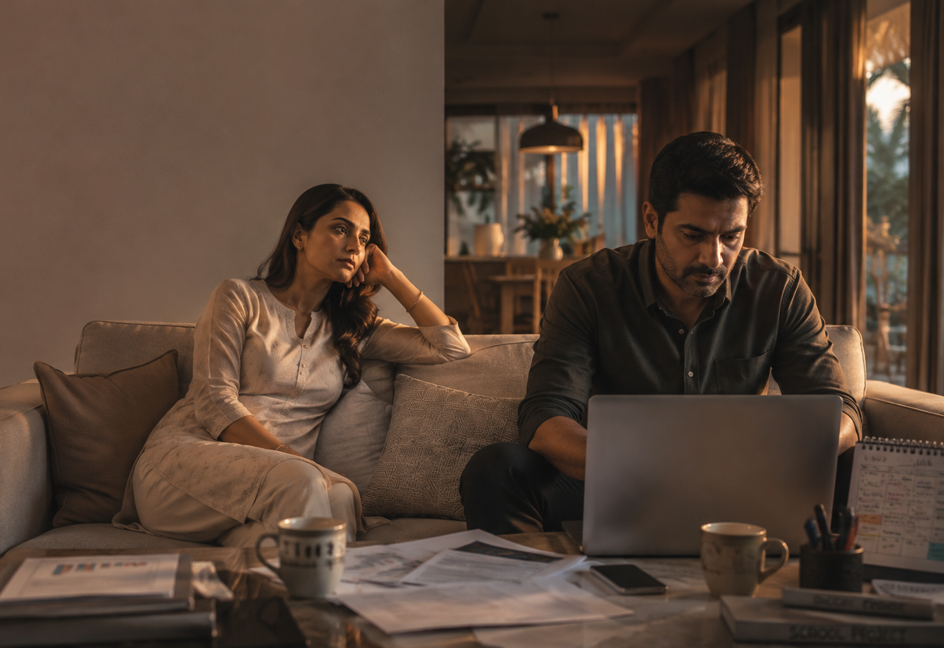When Your Home Feels Like a Workplace: 8 Signs Your Relationship Has Lost Emotional Connection